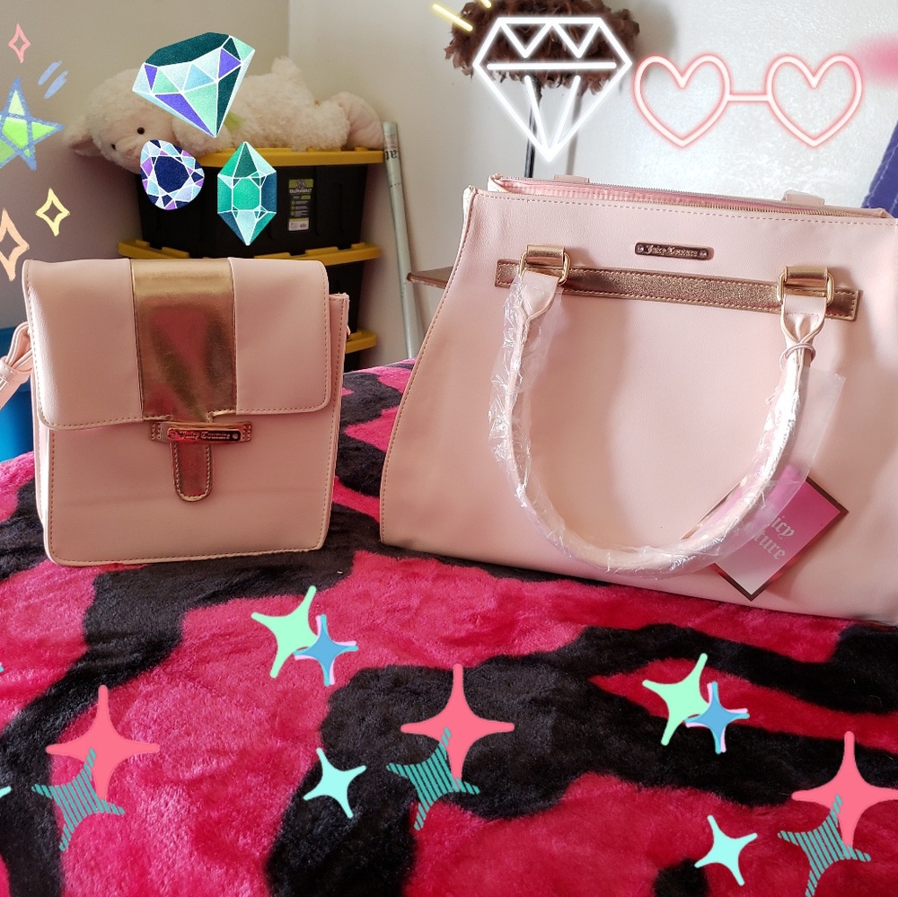 **Reduced**Set of 2 Matching Juicey Couture Purses